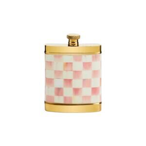 MACKENZIE-CHILDS Rosy Check 3260 Flask